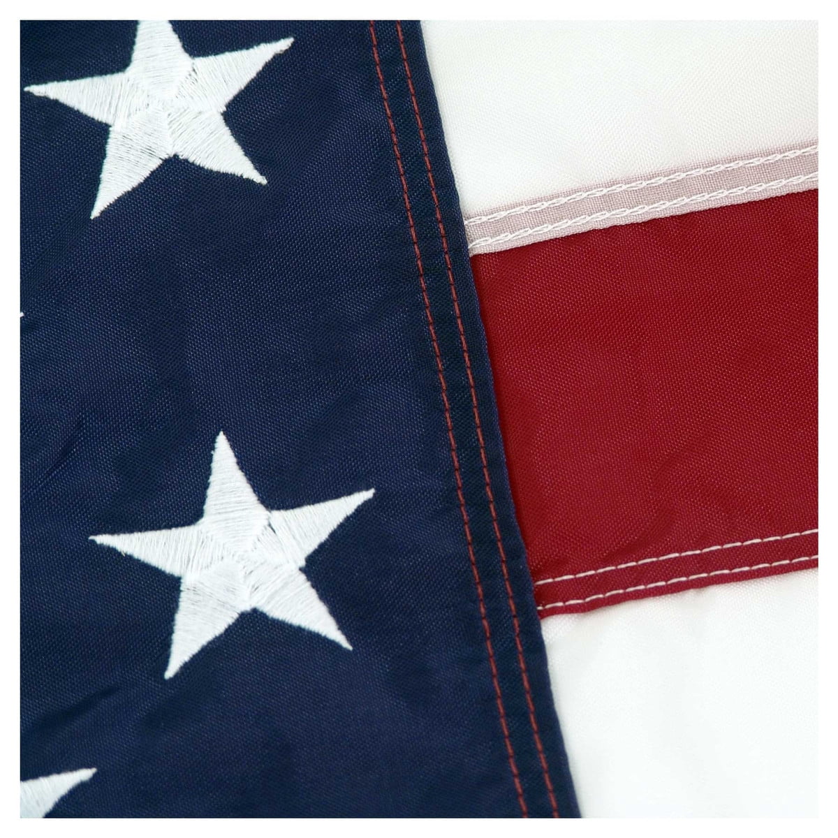 Super Tough Brand USA 2ft x 3ft Nylon American Flags 10in