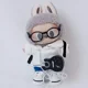 thumbnail image 4 of Para Corea Kpop Exo Labubu Idol gafas collar guitarra conjunto ropa regalo 17cm Mini accesorios de muñeca de peluche, 4 of 5