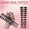 thumbnail image 5 of RAGUPEL 24Pcs Glue on Nails for Women,Black Press on Nails Short,Matte Finish Stick on Nails,Cute Press on Nails for Daily Life,Style1, 5 of 7