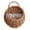 Natural, variant on Handmade Woven Hanging Basket Natural Wicker Handed Storage Basket for Home Garden Wedding Wall Decorations