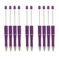 thumbnail image 1 of 10 Uds. Bolígrafo de Perlas Creativo, Bolígrafo de Perlas, Suministros de Escritura para Oficina, Bolígrafos para Manualidades DIY, Bolígrafo de Escri violetas, 1 of 8