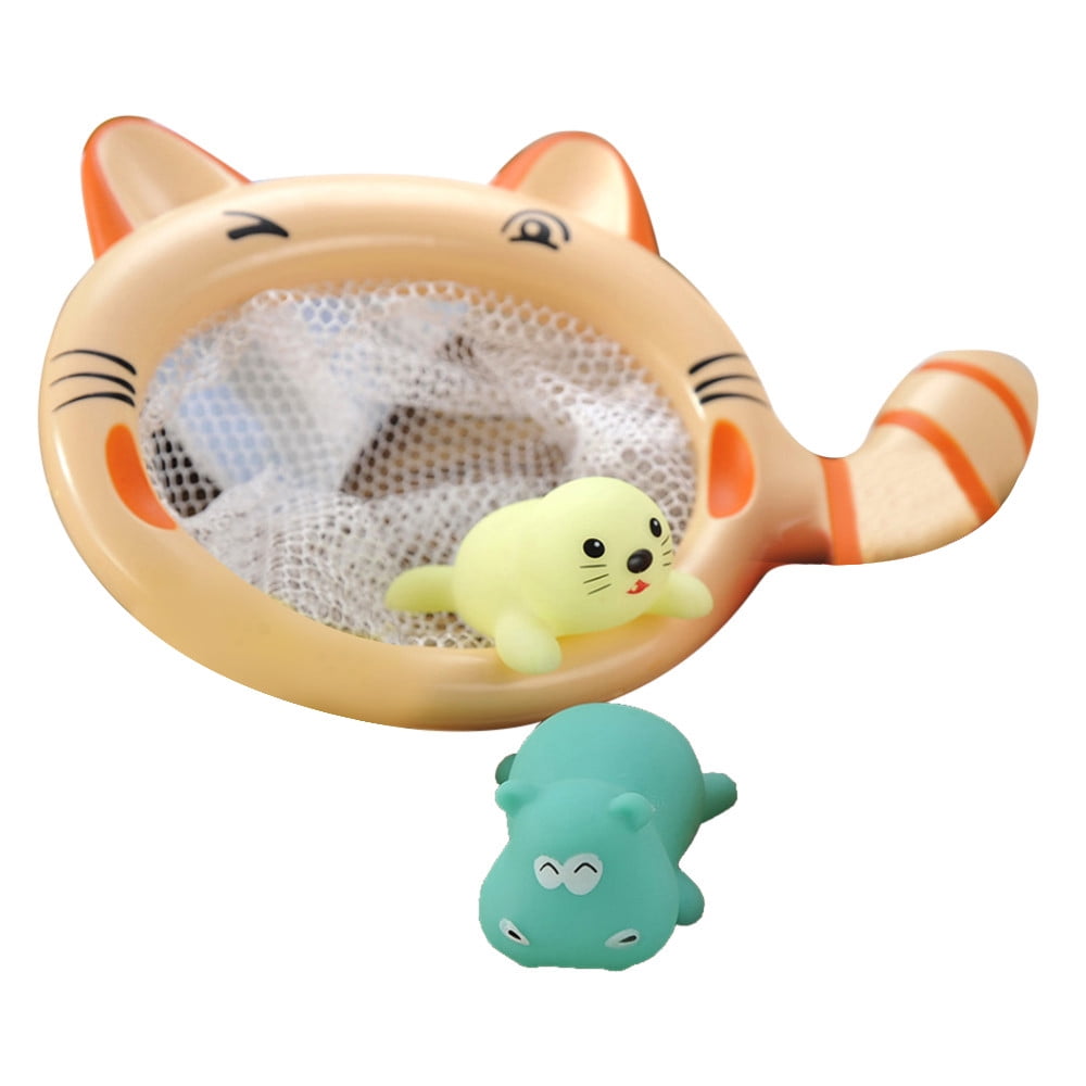 Bathtub Toy Cat Fishing Game Children Bathing Water Beach Toys