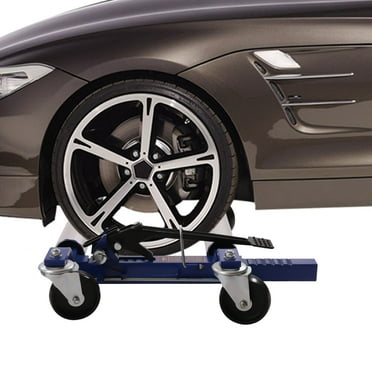 4pcs Car Wheel Dolly Master Set with Storage Rack, 1300lb Capacity