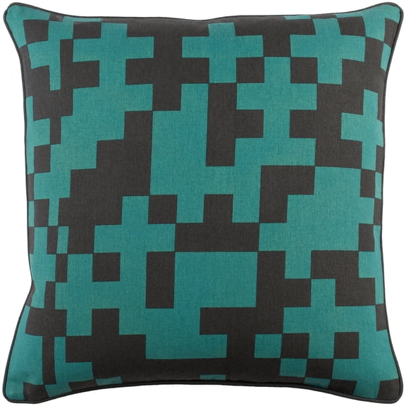 Artistic Weavers Inga Puzzle 18" x 18" Pillow (with Down Fill)