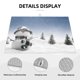 thumbnail image 3 of Balery Snowman And Christmas Tree Alfombrilla de Secado para Cocina, 18x24 Pulgadas, Súper Absorbente para Platos y Encimeras, 3 of 7
