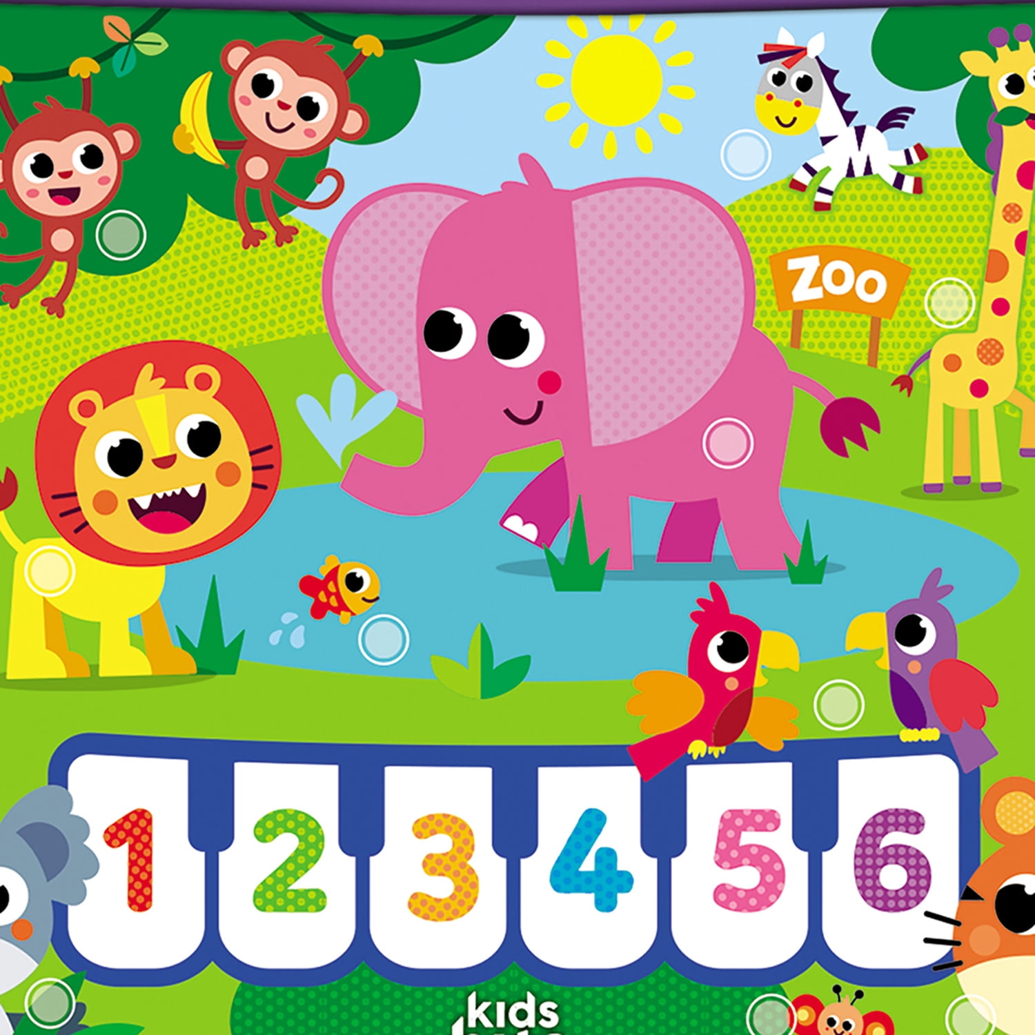 Kids Hits: Hit Pad - My Busy Zoo - Educational Musical Tablet Toy