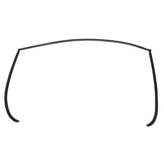 Rear Upper Windshield Molding - Compatible with 2008 BMW 528xi