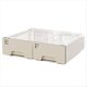 thumbnail image 1 of Caja de Almacenamiento de Cosméticos Multifuncional de Escritorio, con Cajón Transparente, A Prueba de Polvo y Tacto de Alta Gama, de Gran Capacidad (A), 1 of 7