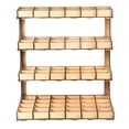 thumbnail image 2 of DIY Paint Ink Wooden Rack Model Holder Organizer 4-layer 60-grid, 2 of 6