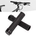 thumbnail image 3 of Puños de manillar ANGGREK a prueba de golpes negros suaves para bicicletas estándar, 3 of 8