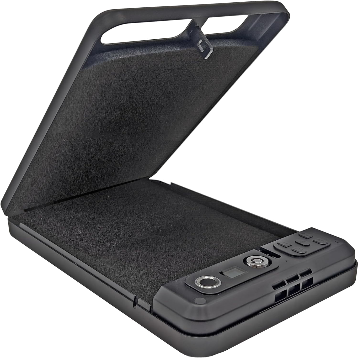 AYIN Viking Biometric Fingerprint Safe, Biometric Fingerprint Gun Safe with LCD Screen, New 2024 Model - 360 Degree Fingerprint Recognition, IP65 Weather Resistant