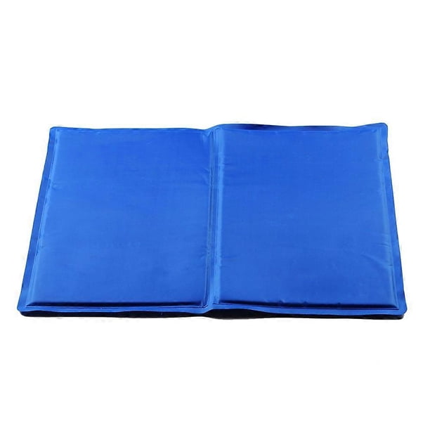 Almohadilla De Gel Refrescante Reutilizable | Esterilla Plegable De 40x32 Cm | Cojín Frío Para Dormir, Leer O Viajar | Ideal Para Camping Y Oficina