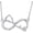 style 1, variant on Sterling Silver Stethoscope Infinity/Heart Pendant Necklace for Women Stethoscope Heartbeat Nurse Necklaces Nursing Graduation Gifts for Doctor Medical Student