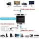 thumbnail image 3 of HDMI Splitter 1 in 2 out, 4K HDMI Splitter with 4FT HDMI cable for dual display copy/mirror, 1x2 HDMI Splitter 1 to 2 amplifiers, 3 of 4