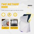 thumbnail image 3 of WWS-Tattoo Fake Skin with Transfer Paper - 40Pcs Tattoo Skin and Tracing Paper Kit for Practice Including 20Pcs Tattoo Practice Skin and 20Pcs Thermal Stencil Transfer Paper for Tattoo Kit, 3 of 4
