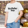 thumbnail image 2 of Byoo Boy Summer Retro Birthday Text Tee Shirt Short Sleeve Crew Neck Cute Daily T-Shirt, 2 of 4
