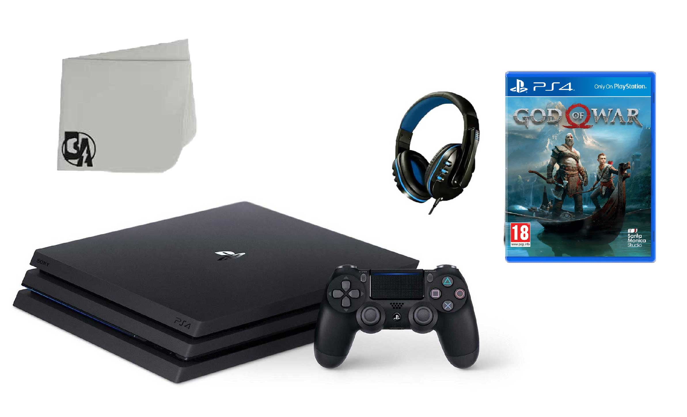 Sony PlayStation 4 PRO 1TB Console Black with God of War BOLT AXTION Bundle Like New - Walmart.com