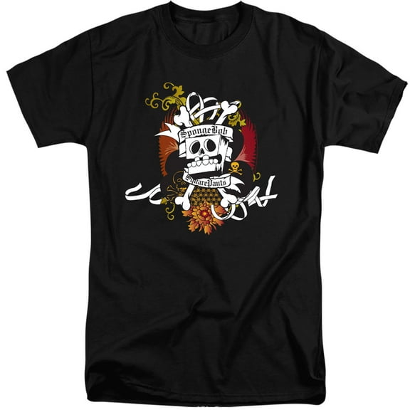 Spongebob Rest In Peace Unisex Adult Tall T Shirt