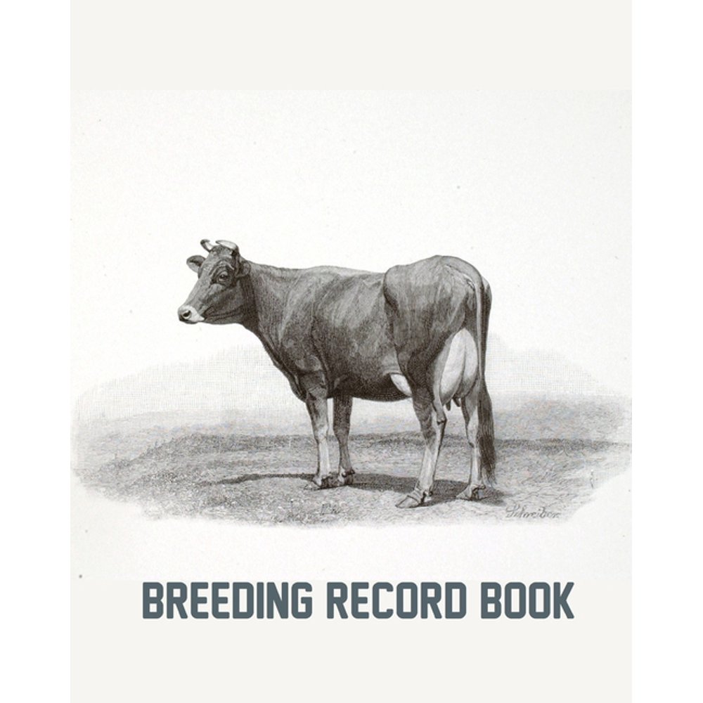 Breeding Record Book Cattle Record Book Calving Record Book Farm