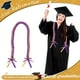 thumbnail image 4 of Xihbxyly Collar de Lei con Cinta de Graduación, Elegante Diseño de Trenza de Satén, Largo Personalizable, Fibra de Poliéster Multicolor, Decoración para Ceremonias de Graduación y Fiestas, Tamaño 100, 4 of 7