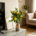 thumbnail image 4 of Artificial Lemon Branch Lemon Decor 12.2 Inches for Table Centerpiece Home Ornament, 4 of 6