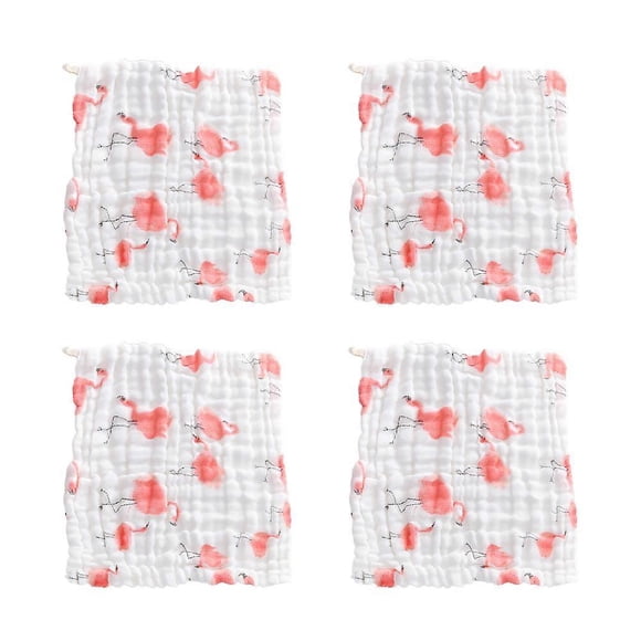 Washcloth fabric Baby muslin diapers Burp cloths baby towels