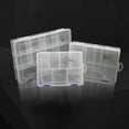 thumbnail image 4 of Boîte de Rangement en Plastique à Compartiments Réglables 6-10 Grilles Étui à Vis Organisateur, 4 of 7