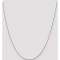 thumbnail image 5 of Sterling Silver .8mm Curb Chain (20 X 0.8) Made In India qpe55-20, 5 of 5