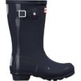 thumbnail image 2 of Children's Hunter Original Kids Gloss Rain Boot Navy 2 M, 2 of 5