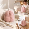 thumbnail image 5 of Halloween Pumpkin Plush Pillow – Soft Stuffed Pumpkin Cushion with Cheerful Face, Cotton Lumbar Support Throw Pillow for Sofa, Bed, Chair & Room, Cute Fall Harvest Decorative Gift, 5 of 7
