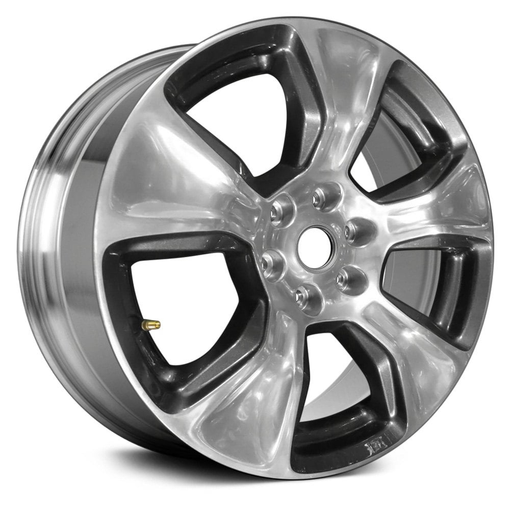 20x8 Inch Gloss Black Aluminum Alloy Wheel – Direct Fit For 2015-2018 Dodge Charger & Challenger, 5x115mm Bolt Pattern