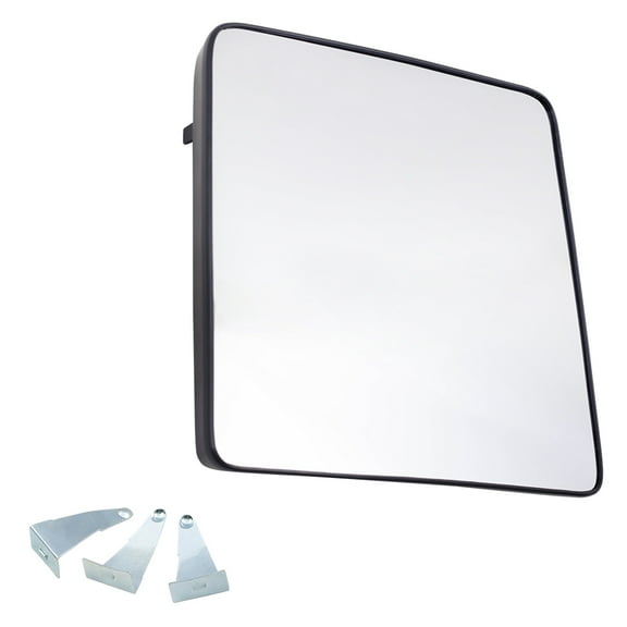 Brock Mirror Glass with Base for 2008-2016 F-250 Super Duty Left 7C3Z17K707G