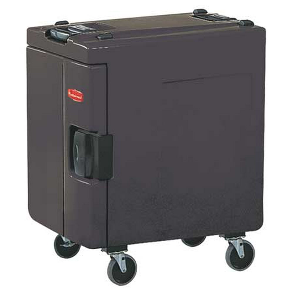 RUBBERMAID FG940888BLA Insulated Food Carrier, 26 3/4x39 3/4, Blk