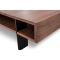 thumbnail image 4 of Modrest Stilt - Modern Walnut Coffee Table-Color:Walnut,Finish:Walnut,Shape_:Rectangular, 4 of 4