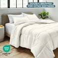 thumbnail image 6 of Bare Home Down Alternative Comforter Set - 2-Pieces - All Seasons - Twin/Twin-XL, Cream, 6 of 8