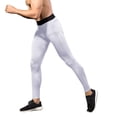 thumbnail image 4 of Aayomet Men's Sports and Fitness Training Tights High Elasticity and Perspiration Leggings and Trousers (L,Grey), 4 of 4