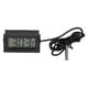 thumbnail image 1 of Digital Electronic Temperature Gauge Black ABS LCD Thermometer with External Probe, 1 of 5