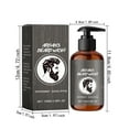 thumbnail image 3 of Hauiodp Beard Wash for Full Beards -Beard Cleaning Shampoo Softens Beard Deeps Clean Men's Shave Gentle Shave Beard Cleaning Shampoo Softens Beard Deeps 100ml, 3 of 9