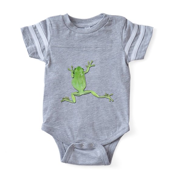 CafePress - FIN Tree Frog - Cute Infant Baby Football Bodysuit