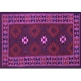 thumbnail image 1 of Ahgly Company Indoor Rectangle Oriental Purple Traditional Area Rugs, 6' x 9', 1 of 4