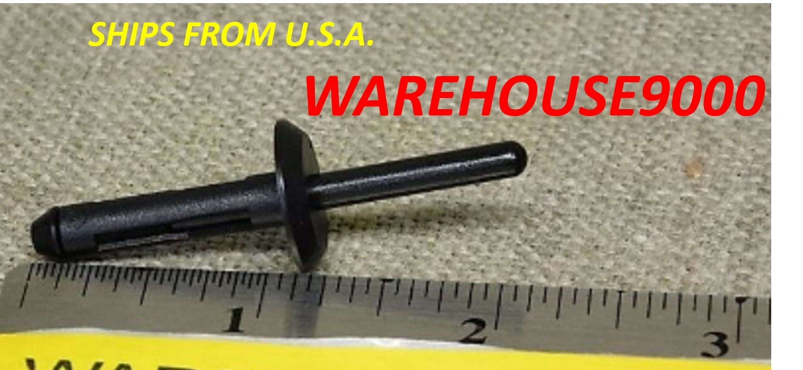 Auveco # 14004 Nylon Blind Rivet 15/64" Hole Diameter 2-3/64 Length. Qty 25.