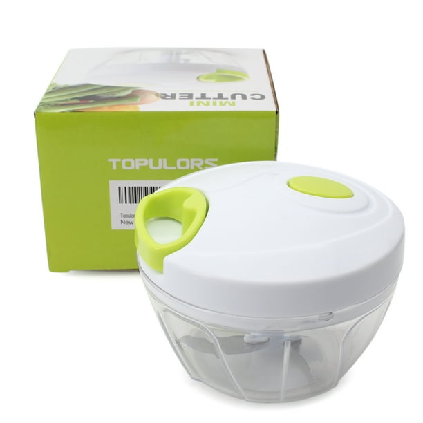 Manual Food Chopper HandPowered Food Chopper Compact Handheld Onion