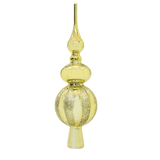 Estrella de Navidad Juguete Gourd, Adornación de Árbol de Navidad, Ornamento de Juguete de Plástico, Estrella de Juguete de Gourd para Árbol de Navidad, Durable y Estético, Juguete de