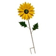 thumbnail image 4 of Molino de Hierro para Jardín, , , Decoración Artística, Escultura de Flores para Patio Trasero, Césped, Decoración de - Amarillo DYNWAVEMX Molino de viento al aire libre, 4 of 8
