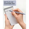thumbnail image 7 of FIOVER 6PCS Retractable Gel Ink Pens 0.7mm No Smear & Smudge Black Ink Pen, 7 of 7