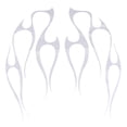 thumbnail image 3 of Réservoir d'Essence et Flamme pour Moto Rouge, 3 of 8