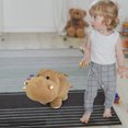thumbnail image 4 of Standing Hippo Toy Set Adorable Soft Stuffed Animal For Teens Adults Home, 4 of 6