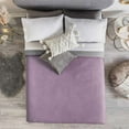 thumbnail image 3 of MALVA LILAC AND GRAY COLOR SPECIAL FABRIC ULTRA SLIM REVERSIBLE COMFORTER 1 PCS KING SIZE, 3 of 4
