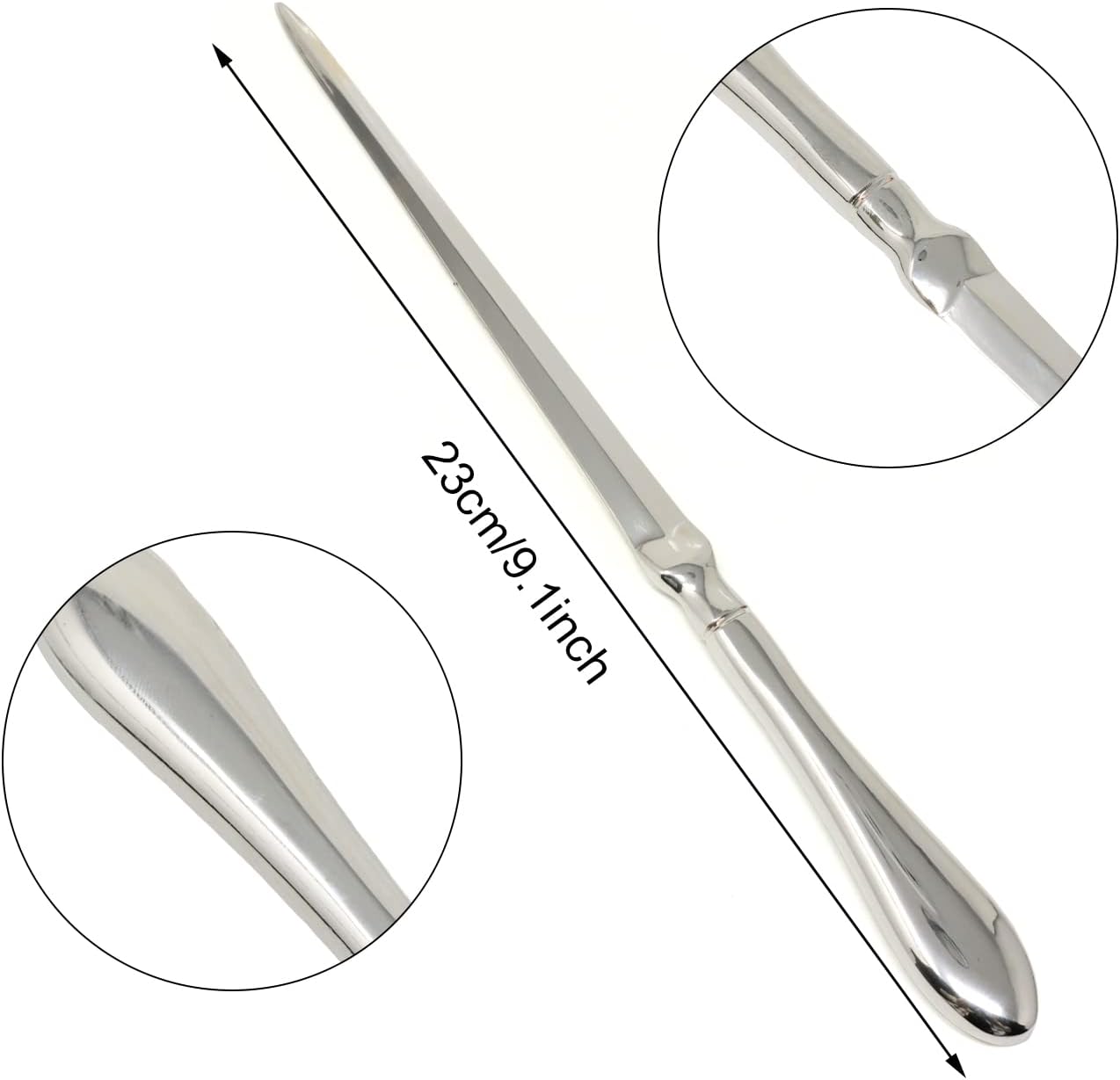  4pcs Stainless Steel Letter Openers, Portable