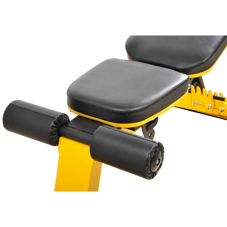 BalanceFrom Heavy Duty Adjustable and Foldable Utility Weight Bench Monster 1000 Pound Capacity